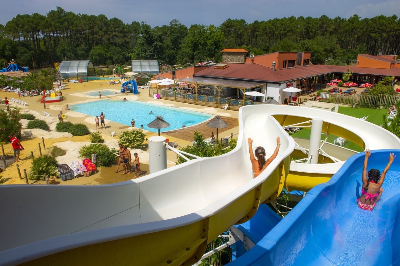 Camping Landisland En Bord Docéan à Moliets Et Maa Aquitaine