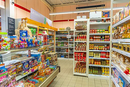 Épicerie, produits alimentaires, boissons au camping CAPFUN Sagittaire à VINSOBRES (26).