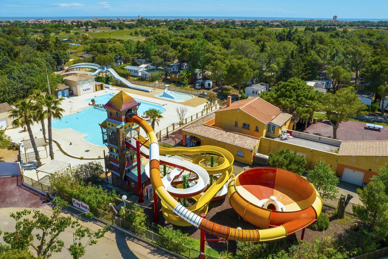 Camping Vignes Dor En Bord De Mer à Valras Plage Languedoc